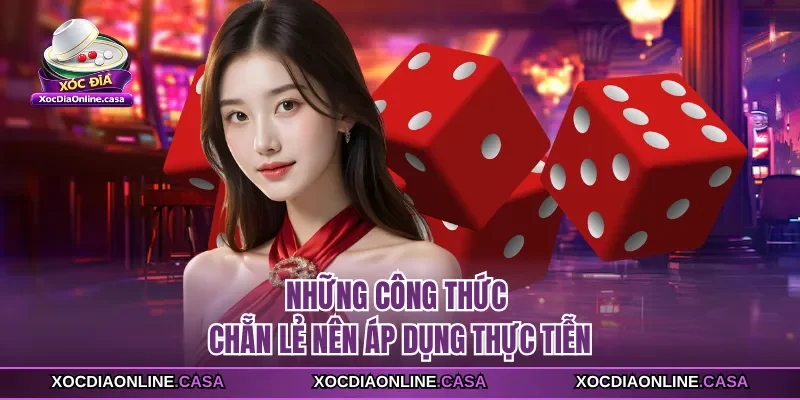 Những công thức chẵn lẻ nên áp dụng thực tiễn